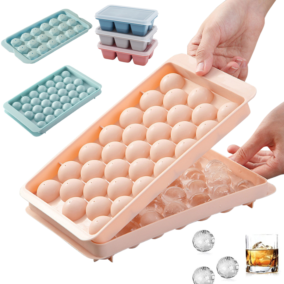 Coaster Mold Round - Vassoio per cubetti di ghiaccio rotondo
