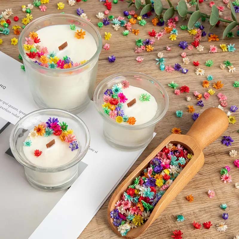 Resin Craft Ideas - Fiori colorati misti per stampaggio a