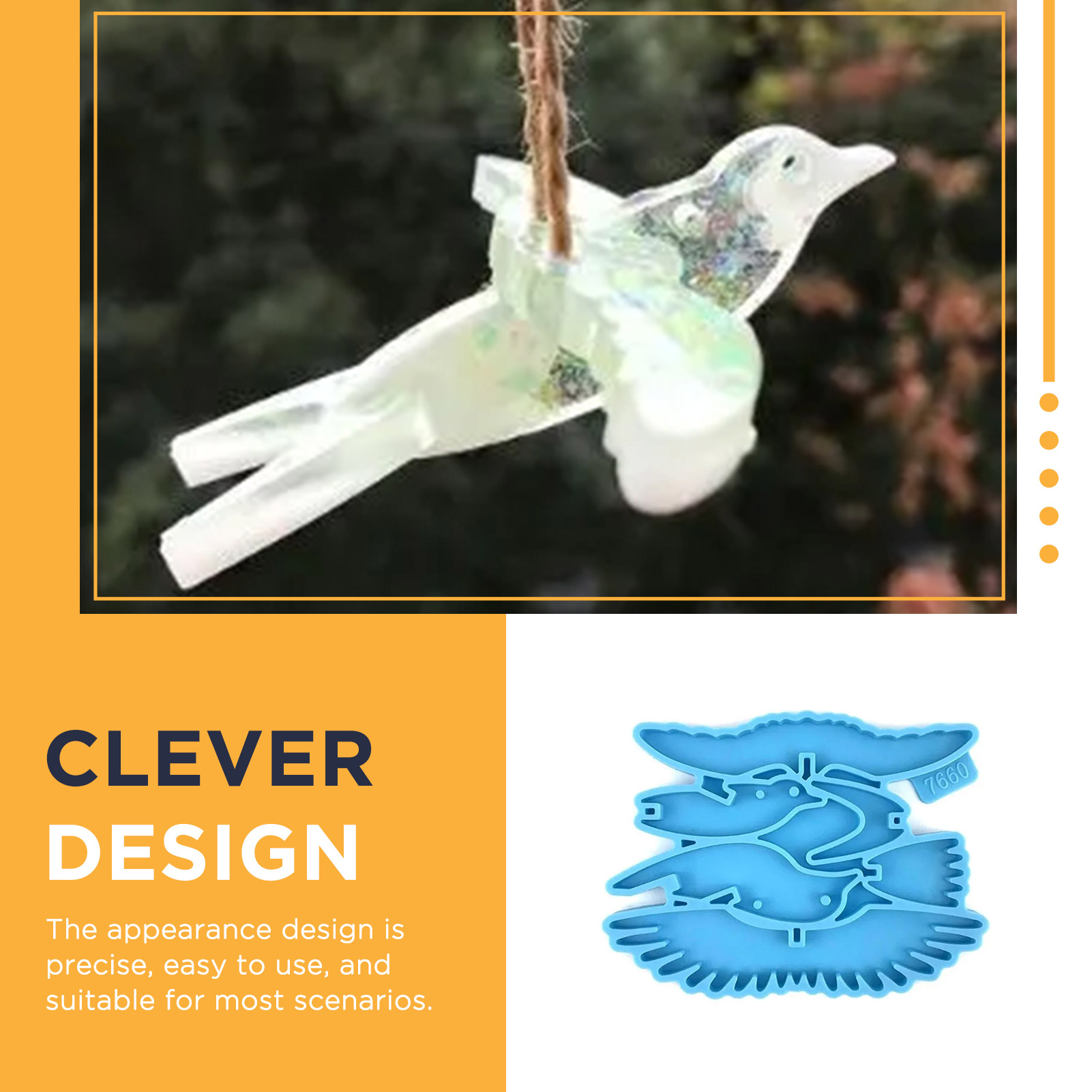 Stampo in Silicone a Forma di  - Resin Craft Ideas recensione e prezzo