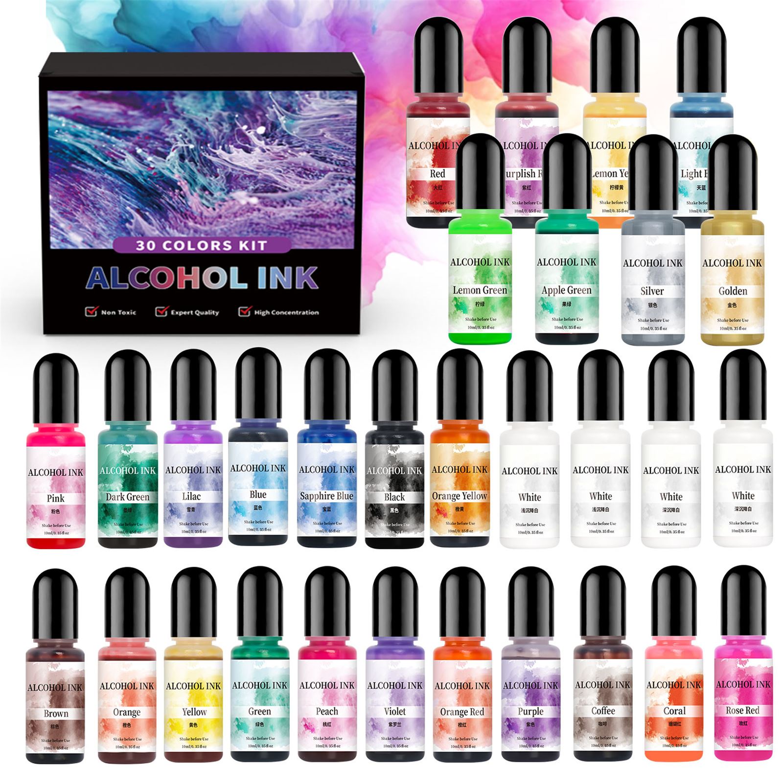 10Ml Essenza Resina Alcol Colo - Resin Dye Alcohol recensione e prezzo