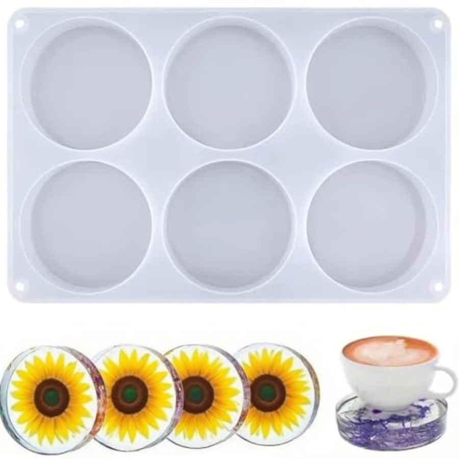 Stampi in Silicone per Sottobi - Coaster Mold Round recensione e prezzo